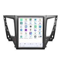 Radio de coche Android 11 estilo Tesla para Mitsubishi Pajero Sport 2016-2019 reproductor Multimedia de coche inalámbrico Carplay 4G