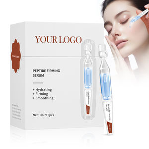 老化と乾燥の兆候のための銅ペプチドを含むマルチペプチドファーミングフェイスセラムチューブクローネ美容製品 - Product Image 1