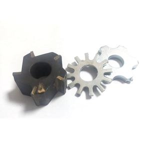 6-точечный конкретный скарификатор машина резак, вольфрамовое Карбидное наваренное культиватор-рыхлитель лезвия - Product Image 6