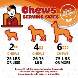 Golosinas calmantes OEM para perros Ayuda con el alivio del estrés de las mascotas Suplementos para perros y vitamina Nutrición para mascotas con servicio OEM - Product Image 4