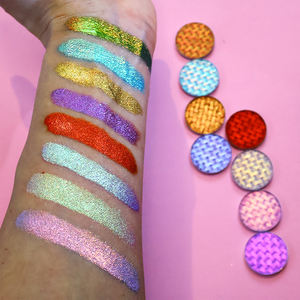 Nueva Paleta de Sombras de Ojos Colección Camaleón - Paleta de Sombras de Ojos Prensadas Multichrome Personalizadas, Fórmula en Polvo Prensado - Product Image 1