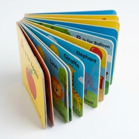 Papier et carton enduits de haute qualité écologiques, impression parfaite, reliure rigide, livres cartonnés pour enfants, impression personnalisée à la demande