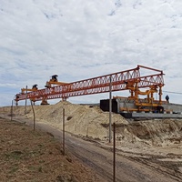 Équipement de lancement de poutres de pont de type treillis haute capacité avec moteur électrique à engrenages