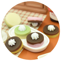 Torta di simulazione cabochon in resina per fai da te Scrapbook hairpin custodia per telefono accessori casa delle bambole modelli alimentari di riempimento melma