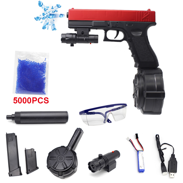 Новинка 2022 armas de gel shooter ball blaster mp40 gun снайперский akm X2 gloc gel gun blaster