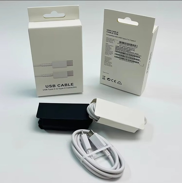 Type C to Type C 60W PD Fast Charging Cable Stable Current USB C to C Wire Suitable for Samsung Galaxy S20 Note20