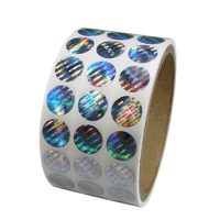 Rouleau de feuille imprimable personnalisé papier vinyle étanche Laser feuille d'aluminium chaude Holo hologramme holographique sécurité Logo autocollant étiquette