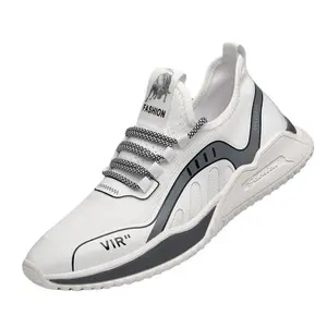 Atacado venda quente tamanho grande sapatos masculinos de moda tendência lazer esportes running shoes sapatos casuais caballeros