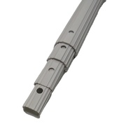 Profils en PVC plastique Kebao D111, durables, écologiques, modernes, imperméables, extrudés pour les bâtiments de bureaux, garantie 1 an, personnalisables