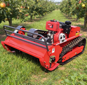 Cortadora de Césped Robótica Industrial con Control Remoto, Diseño de Orugas Todoterreno, Ancho de Corte de 80 cm - Product Image 6