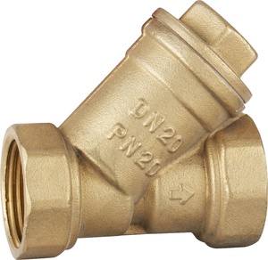 Fabriek Maatwerk <span class=keywords><strong>Y</strong></span> <span class=keywords><strong>Type</strong></span> Zeef Messing Kogelkraan Met Zeef/Filter - Product Image 5
