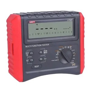 เครื่องทดสอบระบบไฟฟ้าอเนกประสงค์ UNI-T UT595 สำหรับทดสอบ RCD/Loop/Line Impedance ความต้านทานฉนวน 1000V ตัวเครื่องทำจาก ABS รับประกัน 1 ปี - Product Image 1