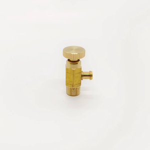 <span class=keywords><strong>Valvola</strong></span> <span class=keywords><strong>di</strong></span> <span class=keywords><strong>sfiato</strong></span> aria manuale in ottone ad alta pressione con filettatura da 1/8 <span class=keywords><strong>di</strong></span> pollice e base per radiatori e condizionatori d'aria HVAC - Product Image 3