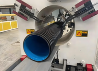 Tuyau de drainage corrugué à double paroi en HDPE TG 800 mm SN8, durable, flexible, connexion par emboîtement en PE, norme GB/T19472.1