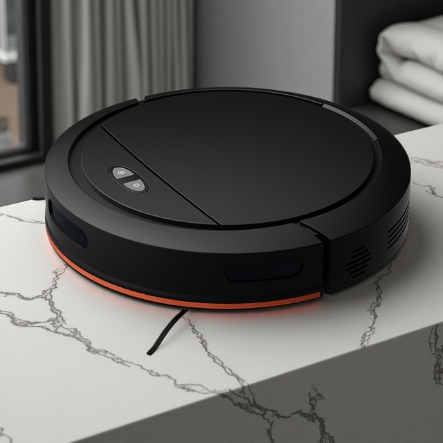 Hotel Commercial Smart Home Robot Vacuum Mop Anti Fall Low Noise Lightweight APP Controlled Carpet Household Cleaning Robot