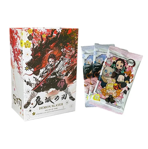 Venta al por mayor Anime 36 Box Kimetsu No Yaiba Figures Box hobby Collection TCG Juego de cartas Aikaho Demon Slayer cards - Product Image 2