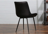 Chaise de salle à manger luxueuse moderne, chaise de salle à manger de luxe moderne, mobilier de restaurant, chaises rouges