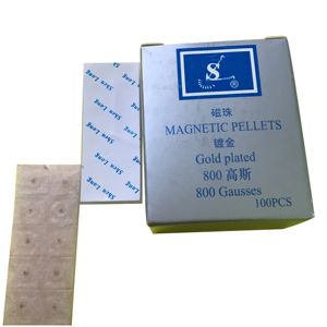 Bms — granulés magnétiques stérile, équipement en plaqué or de médecine chinoise traditionnelle, <span class=keywords><strong>prix</strong></span> d'usine (aiguilles pour oreilles/boule) - Product Image 1