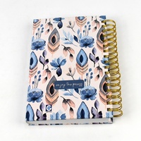 Service d'impression de carnets personnalisés directement de l'usine avec reliure spirale, couverture rigide, papier offset, papier couché, impression noir et blanc