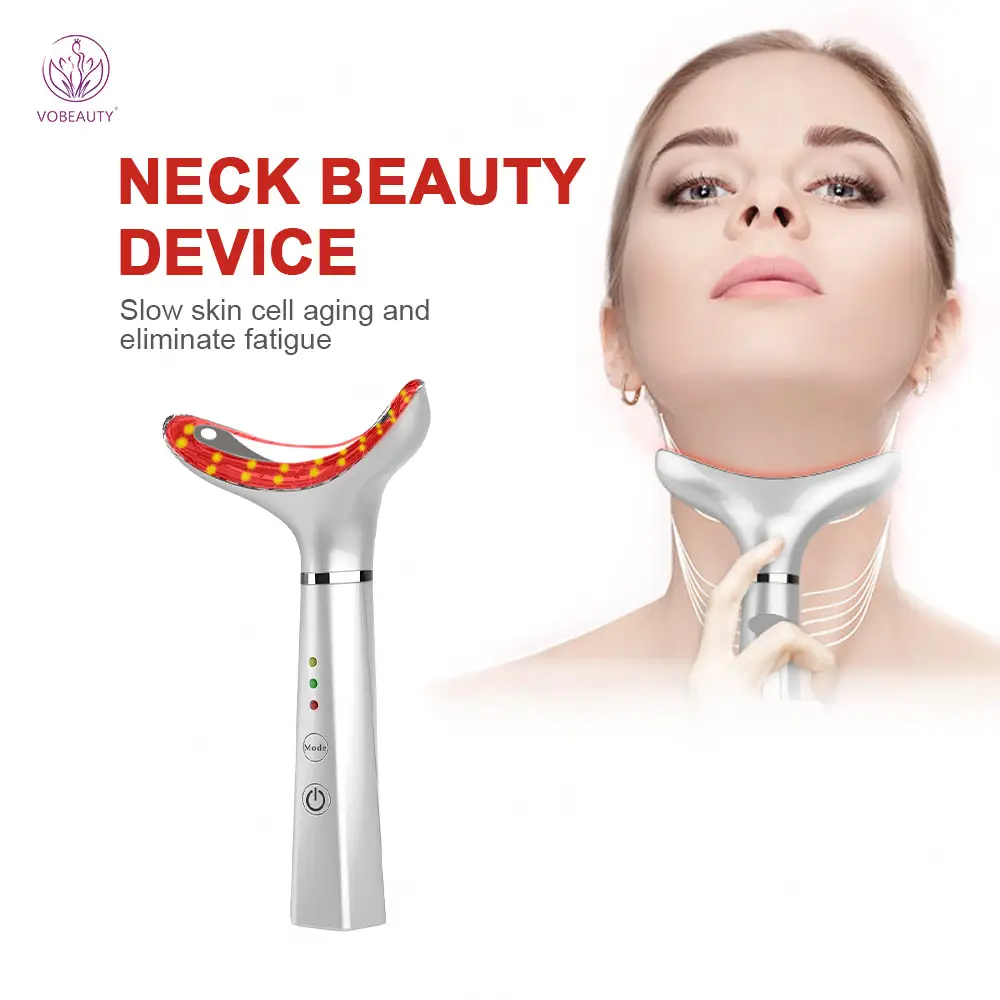 New Products Cosmetics Facial Beauty Equipment RF&EMS Home Use Face Beauty Equipments Face & Neck Lifting Massager