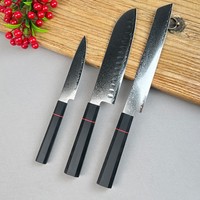 Couteau de chef en acier Damas G10, style japonais, couteau de cuisine tranchant pour couper la viande et les légumes