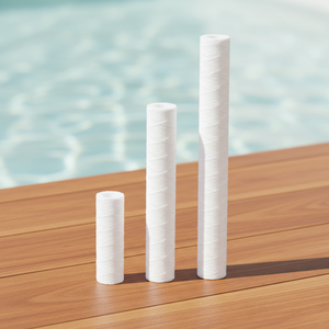 <span class=keywords><strong>Cartouche</strong></span> filtrante compacte en PP de 5 pouces avec réservoir sous pression 10 microns pour l'élimination des sédiments, purificateur d'eau sous évier - Product Image 1