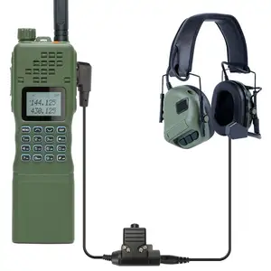 도매 헬멧 헤드셋, Kenwood Baofeng 워키토키 사냥 라디오 전술 헬멧 헤드셋에 대한 소음 감소