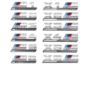 Cho BMW <span class=keywords><strong>M</strong></span> thể thao phù hiệu trên 3 Series 5 Series và 7 Series sửa đổi xe đề can M5 M4 x3m x2m x1m đề can với sấ<span class=keywords><strong>m</strong></span> sét đuôi huy hiệu - Product Image 5