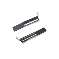Brosse en carbone pour machine à laver électrique, 2 pièces, double couche, 5x13.5x40mm, pour pièces d'appareils ménagers