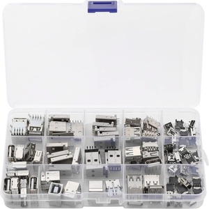 OKYN-Y0310 <b>Universal</b> USB Connector Assortment Box Mini USB Female Jack <b>Socket</b> Electronic Component Kit - Product Image 4