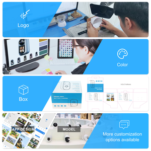 Tuya กล้อง WiFi กล้องวงจรปิดติดตามอัตโนมัติ, กล้องวิดีโอระบบรักษาความปลอดภัย - Product Image 5