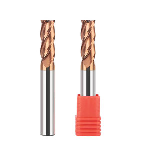 JinChuan 55 Degree 4 Flutes Tungsten Steel <strong>End</strong> <strong>Mill</strong> Extra Long High Hardness Coated Helical <strong>Flat</strong> Bottom CNC Tool for Steel - Product Image 2