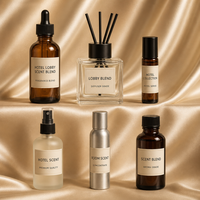 LCHBIO Huile parfumée à base d'extraits végétaux pour hall d'hôtel, mélange de parfums Thé Blanc Boisé Marin, pour systèmes de diffusion d'arômes, qualité cosmétique 100%