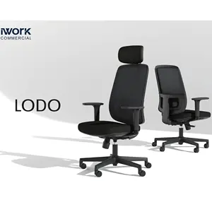 Fancy High Back Boss girevole miglior sedile in rete piena schienale sedia da ufficio ergonomica 3D con poggiapiedi poggiatesta sedia da ufficio grande e alta