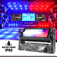 IP65 LED lumière stroboscopique à tête mobile DJ équipement lumière de scène lumière stroboscopique LED étanche pour Concert Disco Bar