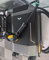 Machine de nettoyage au laser à impulsions de fibres ultra-rapide multifonctionnelle 120W pour le bois, le PVC, l'acier inoxydable, l'aluminium, écologique et portable