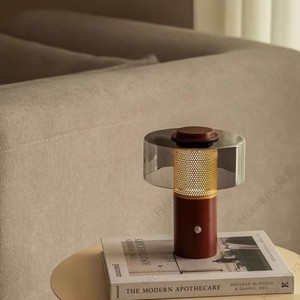 Lámpara de mesa E27 LED para el cuidado de los ojos, 19cm de altura, para sala de estar, dormitorio, decoración del hogar - Product Image 2