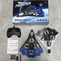 Avion RC AiJH avec évitement d'obstacles, maintien d'altitude, 360° °   Avion télécommandé RC Jet Flip Airplane, jouet volant, testé en conditions difficiles, avec piles incluses