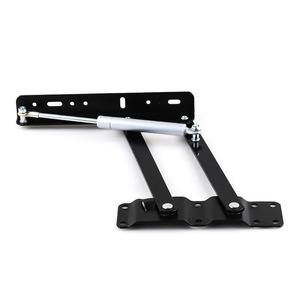 Soporte de elevación con resorte de gas para mesa de centro, 240 mm, acero negro, accesorios de ferretería duraderos para muebles - Product Image 4