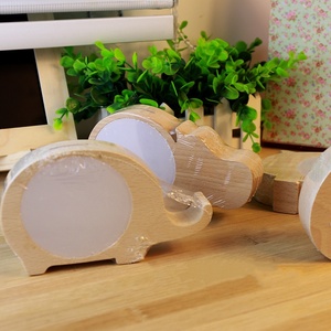 Tirelire en bois créative <span class=keywords><strong>LYP</strong></span> Brand L-2061, design animal mignon, décoration d'intérieur, boîte à monnaie, rangement de pièces de monnaie, logo personnalisable, emballage - Product Image 3