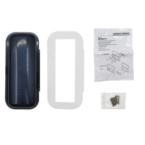 Protecteur de couverture de lecteur de radio étanche blanc ISURE pour bateaux et voitures nouvel accessoire de matériel marin - Product Image 3