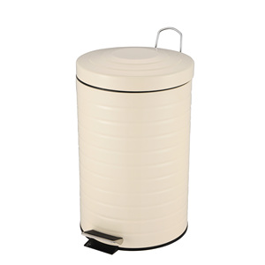 Hot Selling Cheap Custom 3 Liter Plastic Pedal Bin Round Waste Bin Pedal