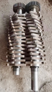 PLC <b>Plastic</b> Can <b>Drum</b> Pipe Pet Bottle <b>Plastic</b> Crusher Tire Shredder Recycling Machine <b>Plastic</b> Shredder Machine Crushing Machine - Product Image 6
