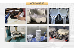 Professionale 2 giocatori <span class=keywords><strong>ping</strong></span> <span class=keywords><strong>pong</strong></span> pagaie racchette in fibra di carbonio e legno con fondo in gomma pale Pingpong - Product Image 6