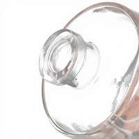 Vente en gros Bouteilles vides de luxe de diffuseur à roseaux en verre de 50ml 100ml 150ml 200ml Emballage de diffuseur d'huile aromatique à chaud avec bouchon en or