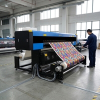 Imprimante à sublimation jet d'encre automatique haute vitesse Versijet, nouvelle génération, rouleau à rouleau, 4 têtes I3200 pour impression textile et sur matériaux souples