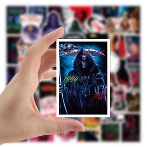 50 pièces <span class=keywords><strong>Film</strong></span> <span class=keywords><strong>d</strong></span>'<span class=keywords><strong>horreur</strong></span> de rue, autocollants TV pour tendance, Skateboard, vélo, voiture, bagages, bouteilles <span class=keywords><strong>d</strong></span>'ordinateur portable, autocollant personnalisé en vinyle - Product Image 4
