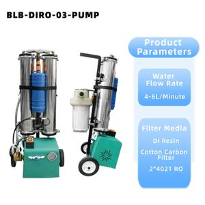 Filtration de nettoyage de vitres sans poussière Système de filtration d'osmose inverse par osmose inverse <span class=keywords><strong>Verre</strong></span> portable, nettoyage de panneaux solaires et lavage de voiture - Product Image 5