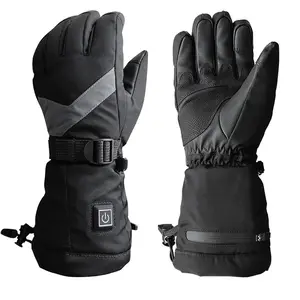 Electric Battery Heated Gloves Touchscreen Texting Thermal Heat Ski Bike Motorcycle Heating Electric Ski Gloves Liners