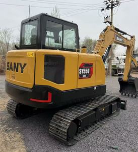 รถขุด SANY SY55U น้ำหนัก 5.78 ตัน เครื่องจักรก่อสร้างมือสอง พร้อมบุ้งขุด - Product Image 1